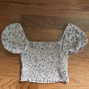 Floral Crop Top